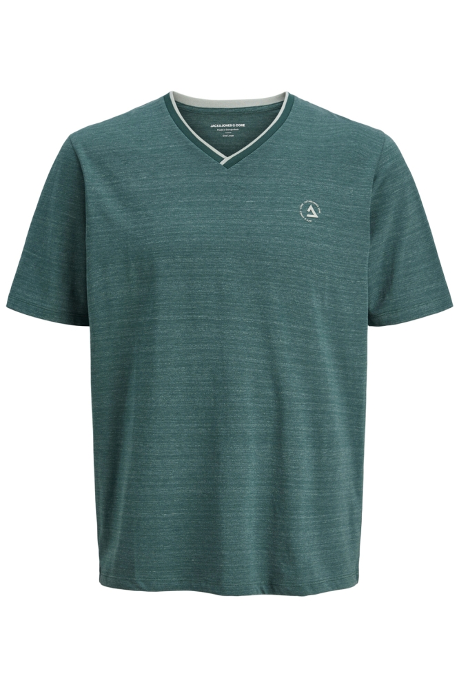 JCOCONTRAST TEE SS V-NECK SMU 12258394 DEEP TEAL